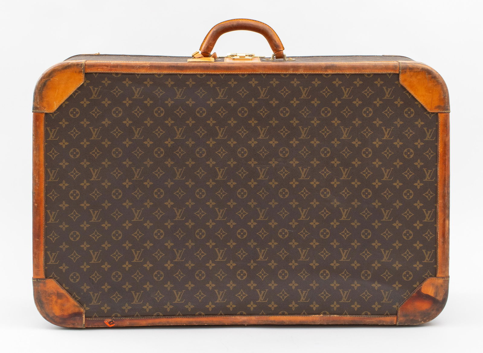 Vintage Louis Vuitton Leather Bound Suitcase (1 of 10)