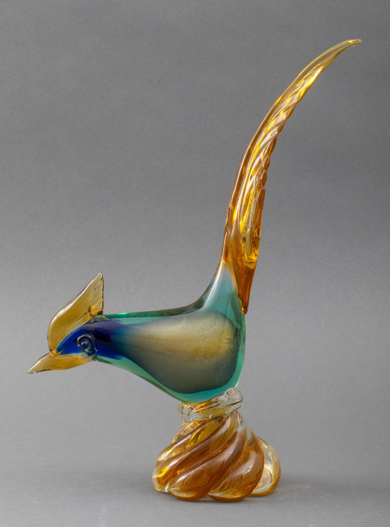 Murano Art Glass Rooster Sculpture (1 of 13)