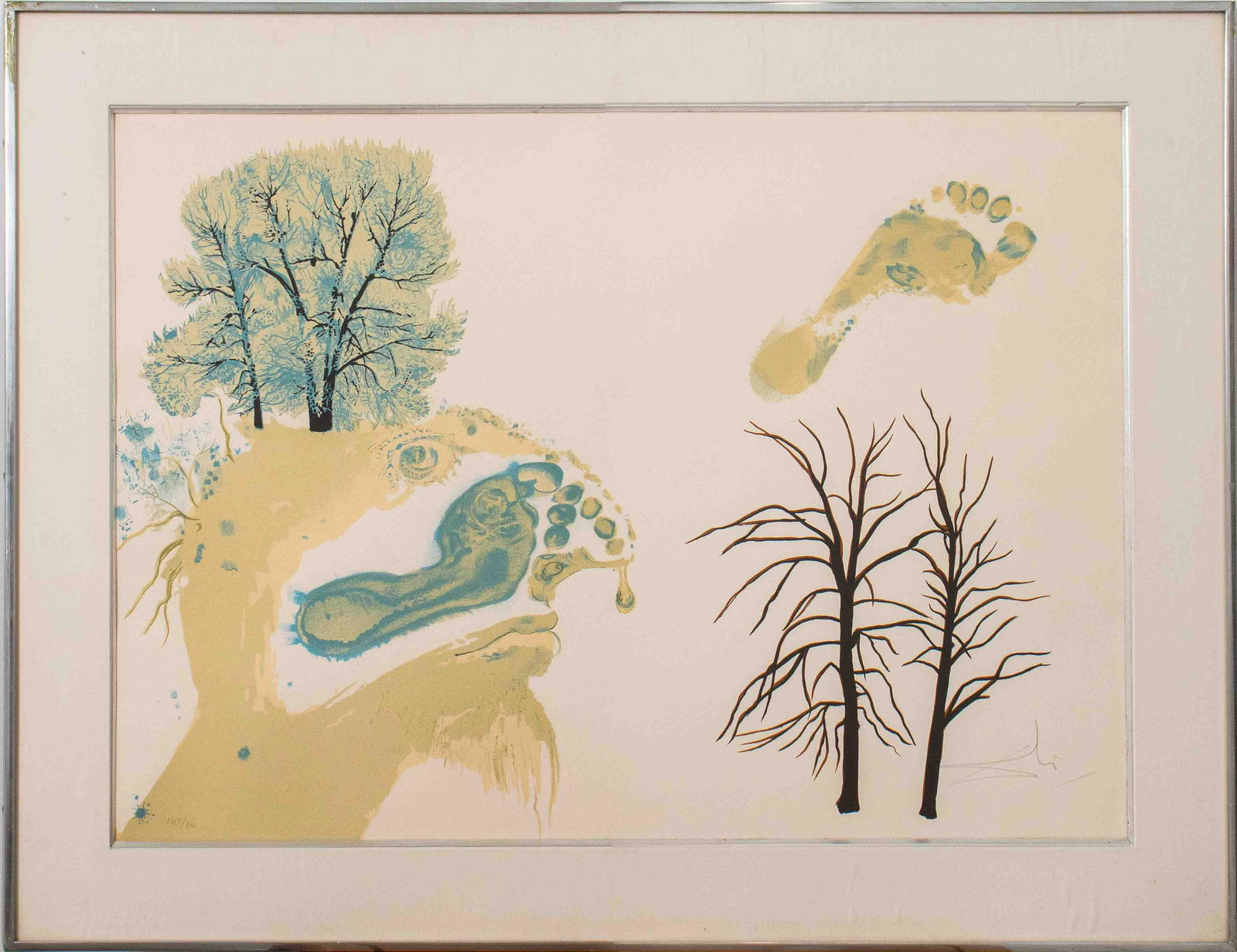 Salvador Dali "Les Saisons: Hiver" Lithograph (1 of 10)