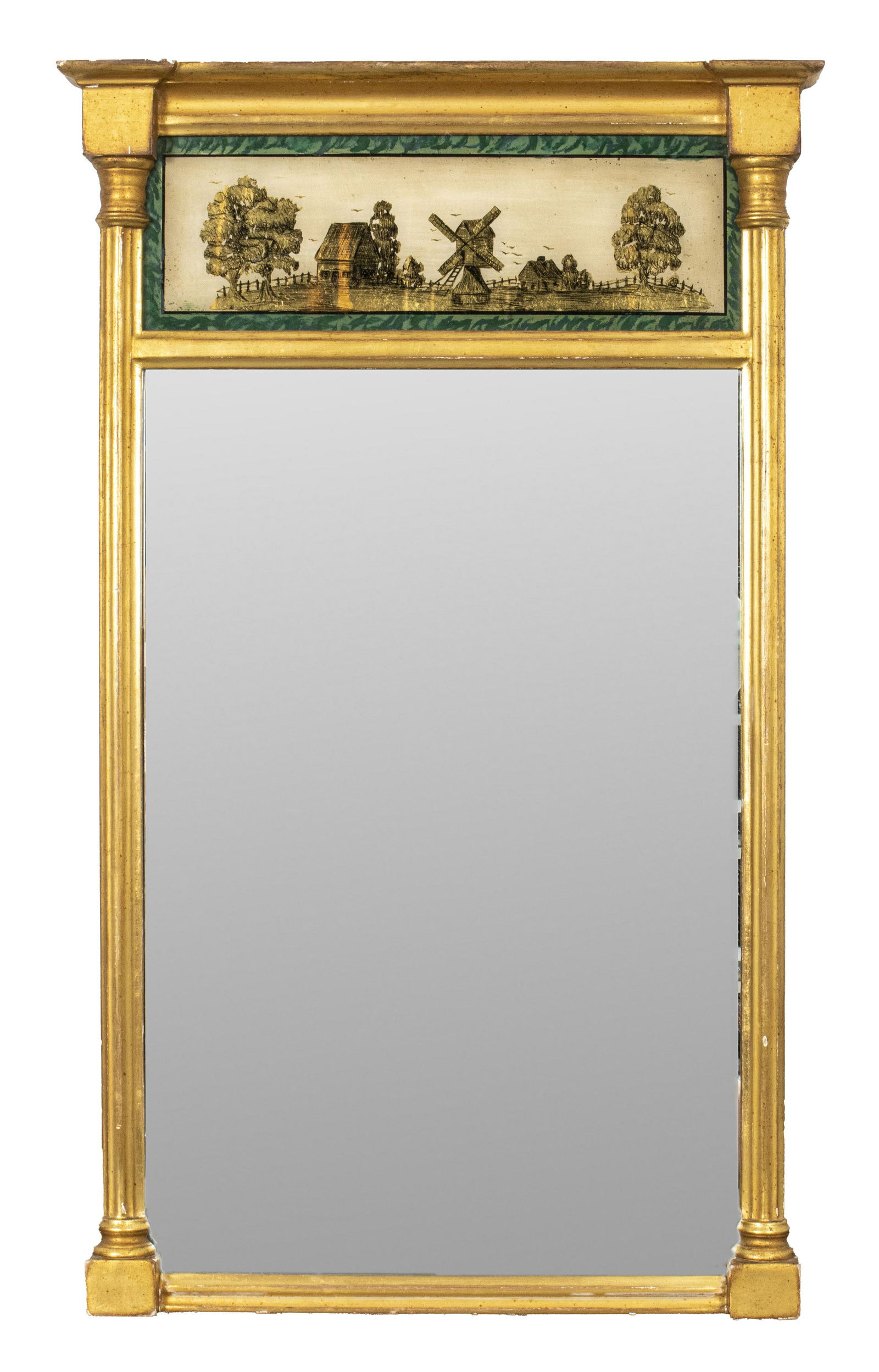 Federal Style Giltwood Mirror (1 of 5)