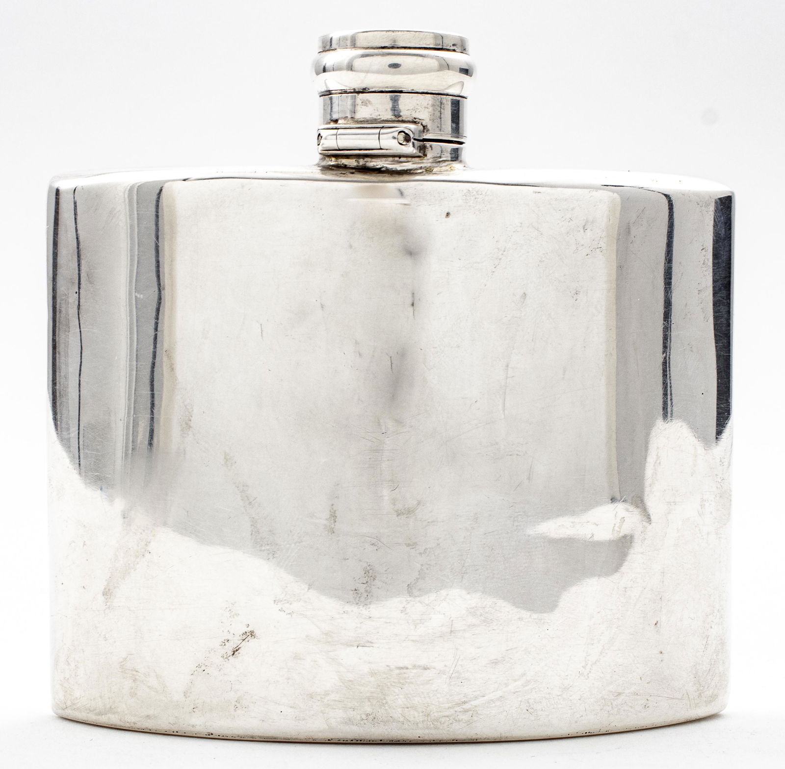 Victorian English Sterling Silver Flask (1 of 14)