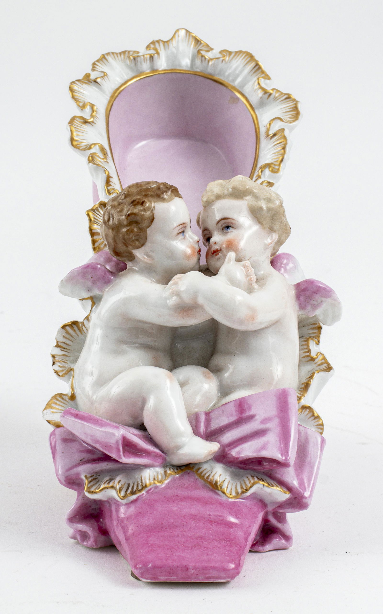 Meissen Porcelain Figural Group w/ Cupids (1 of 9)