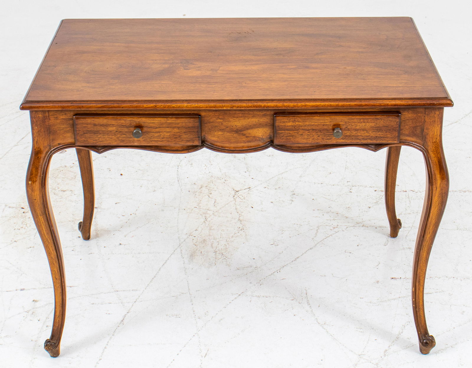 Louis XV Provincial Style Walnut Side Table (1 of 10)