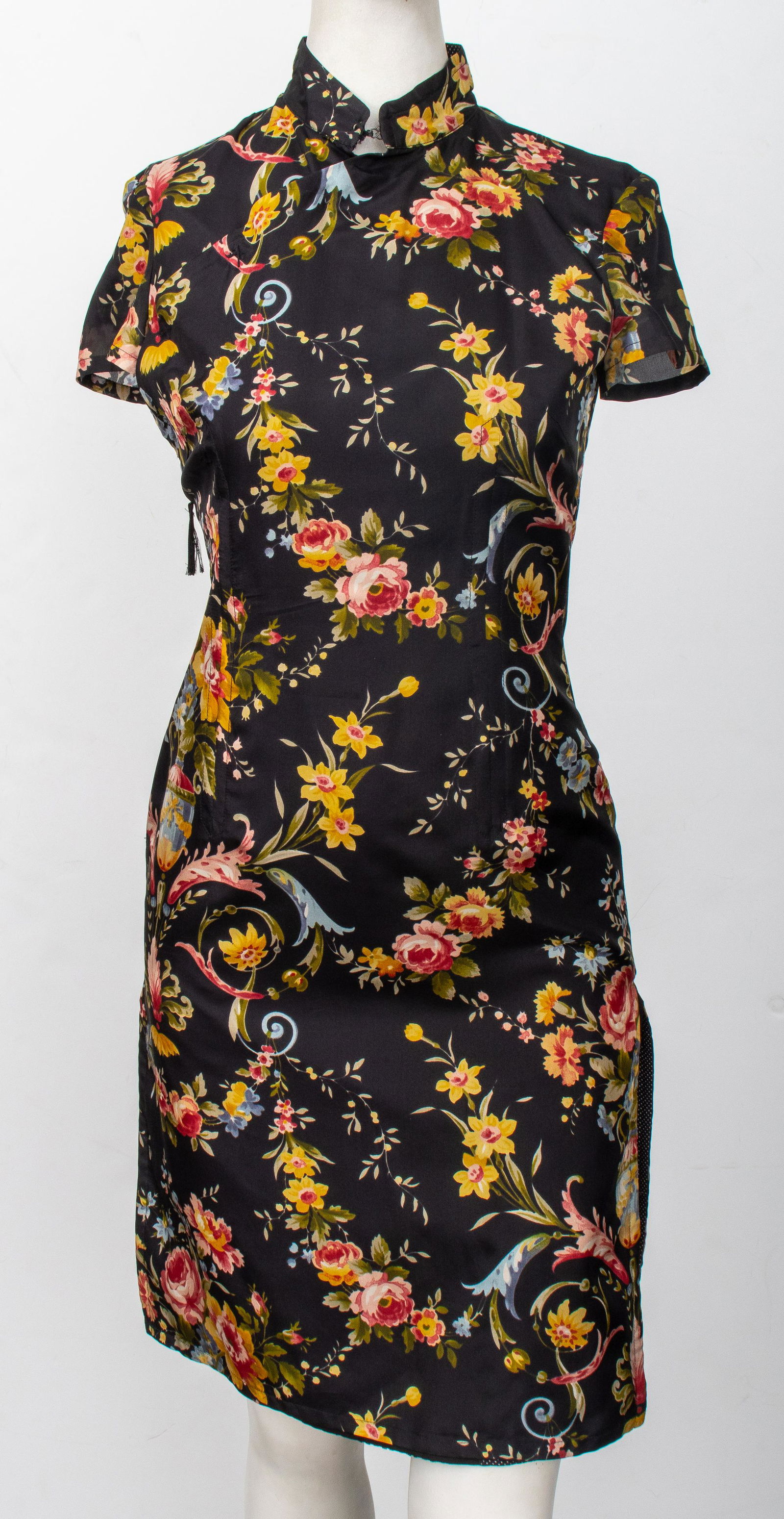 Paul Smith Blue Cheongsam Inspired Dress (1 of 6)