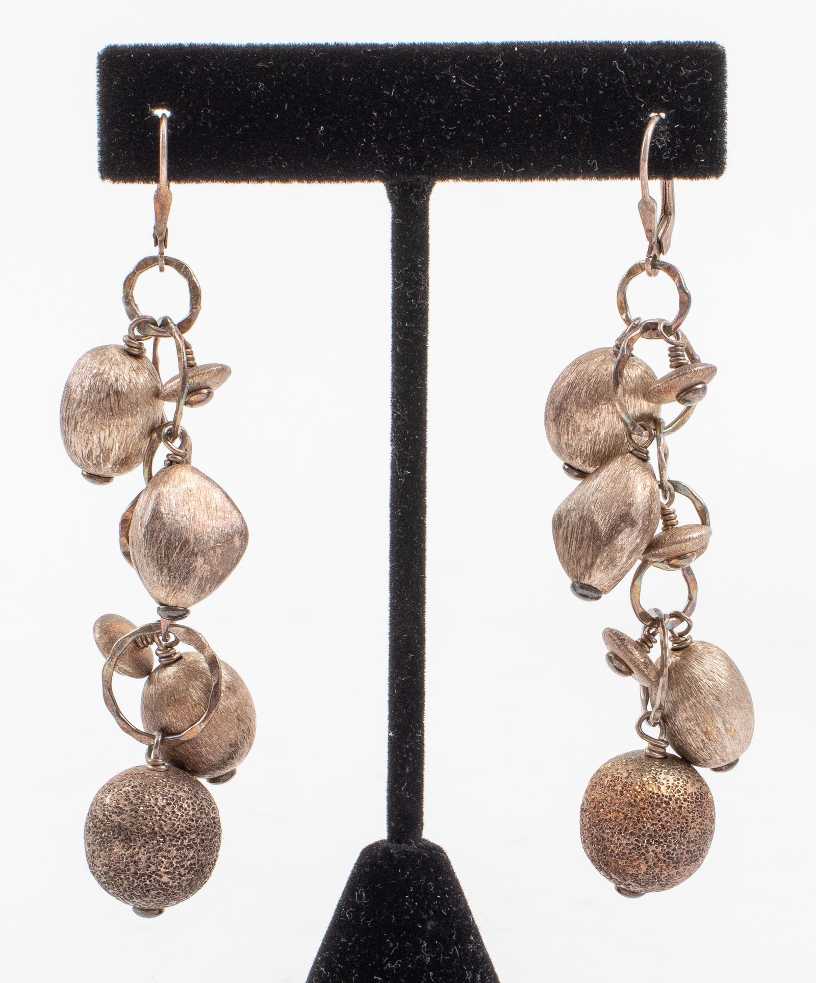 Sterling Silver Hand-Made Studio Earrings (1 of 5)