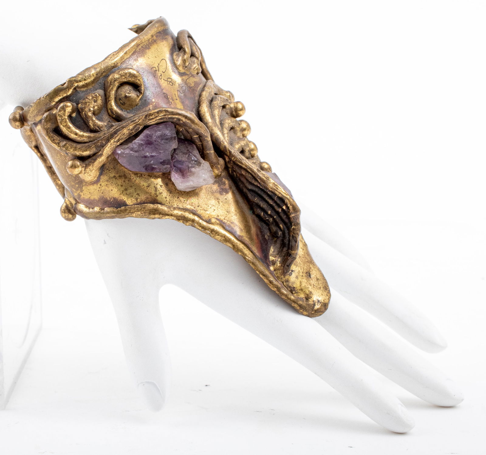 Sevin & Cie Signed Brutalist Brazilian Cuff (1 of 9)