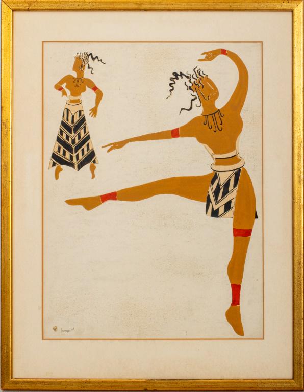 Joan Junyer Costume Design for "The Minotaur" 1947 (1 of 10)