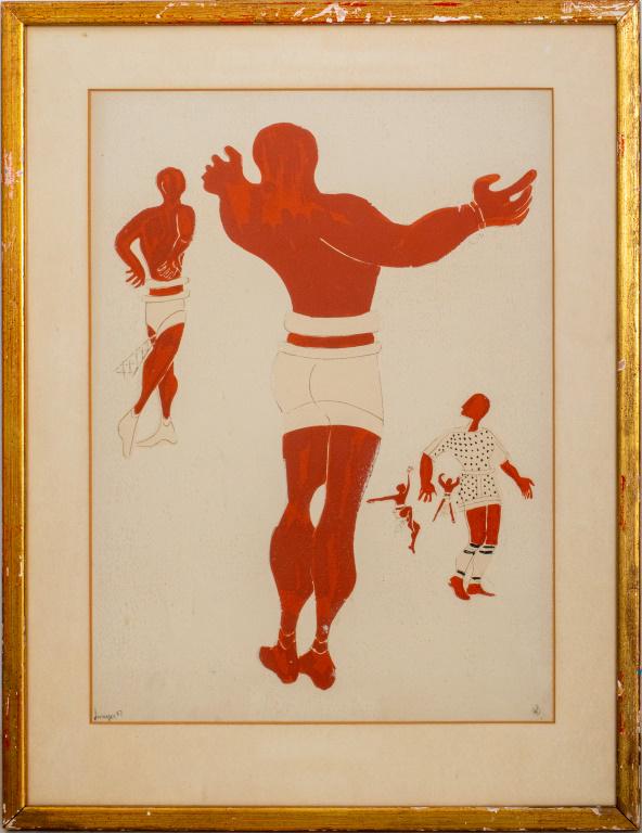 Joan Junyer Costume Design For "The Minotaur" 1947 (1 of 12)