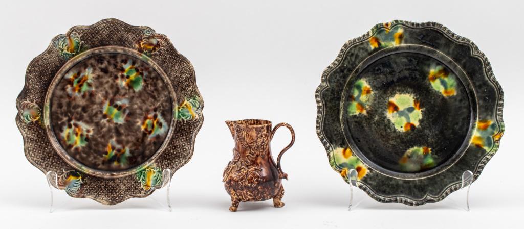 French Maiolica Group, 3 pcs (1 of 11)