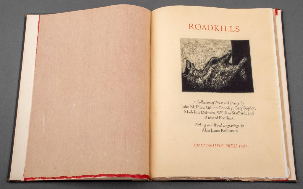 'Roadkills' Prose & Poetry Portfolio Art Book 1981 (1 of 11)