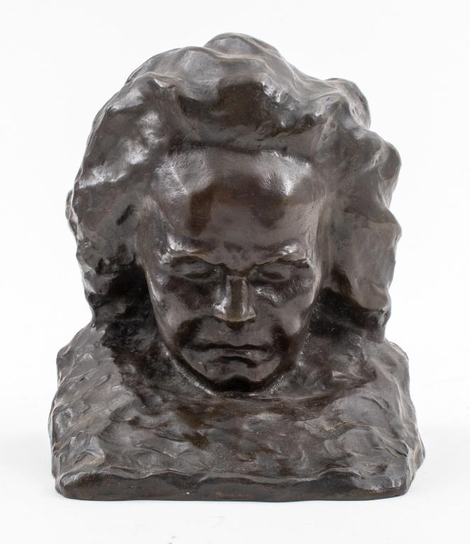 Deprez Beethoven Bronze Bust Sculpture (1 of 12)