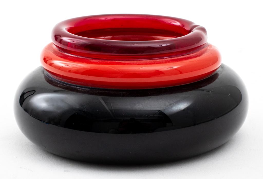 Ettore Sottsass Venini Art Glass Sculptural Jar (1 of 6)