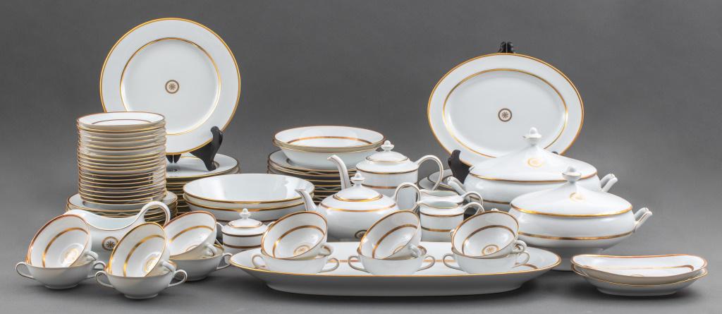 Bernardaud Porcelain Sparte Gold Dinner Service, 8 (1 of 11)