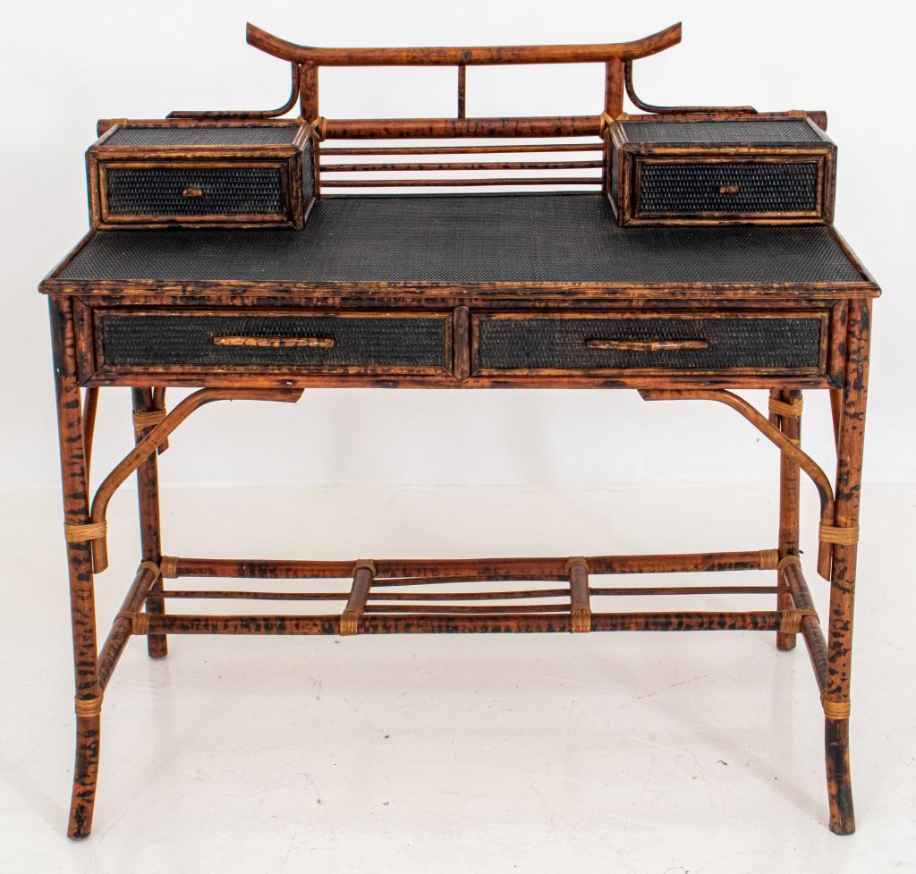 Aesthetic Style Bamboo Lady's Writing Desk (1 of 15)