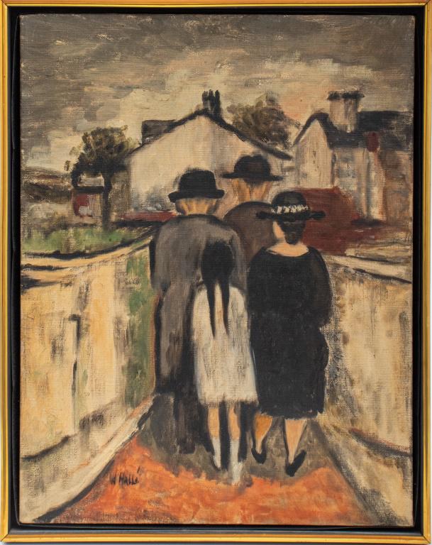 William Halle "Going Home" Oil on Canvas (1 of 12)