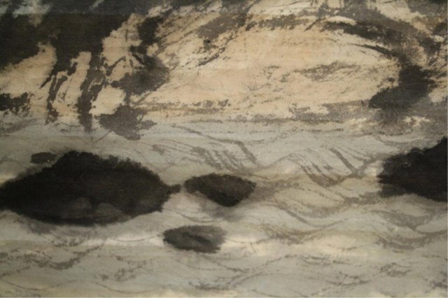 Chinese Scroll Landscape Painting attr. Fu Baoshi - 9