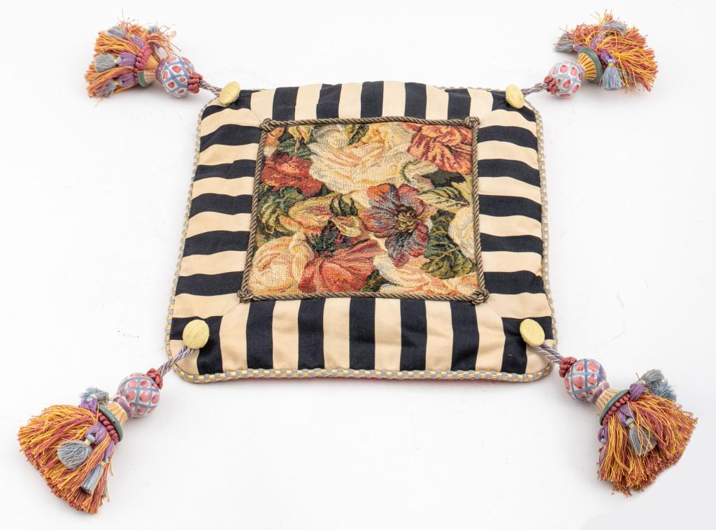 MacKenzie-Childs Checkerboard Stool Cushion Cover (1 of 10)