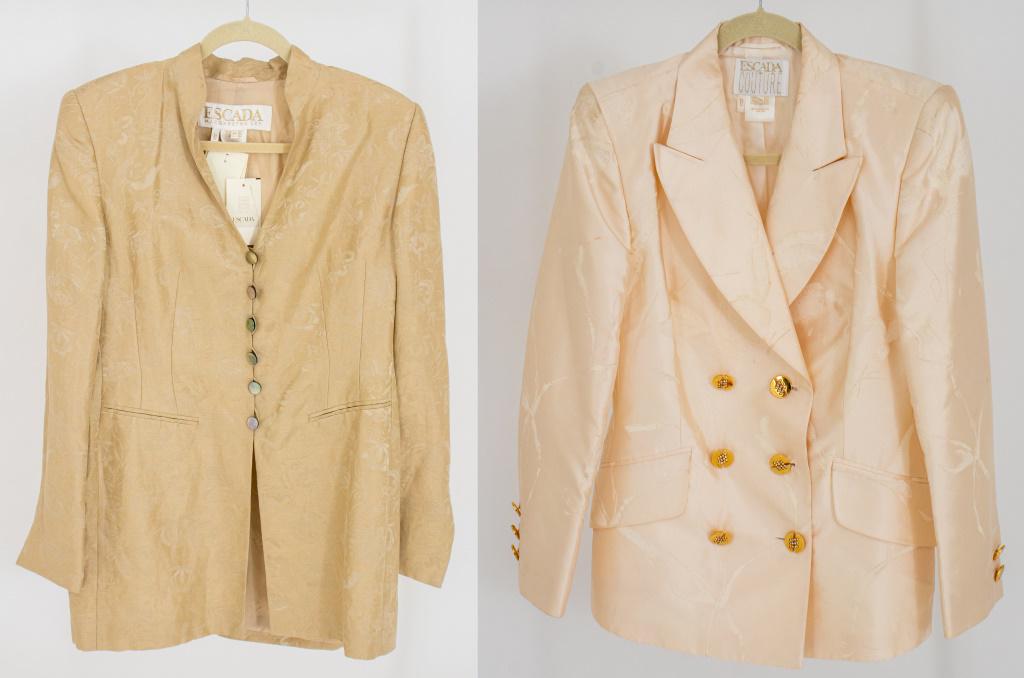 Vintage Escada Couture Silk Jackets, 2 (1 of 12)