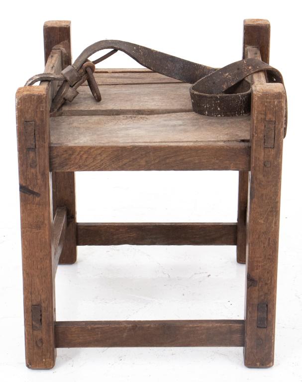 Americana Folk Art Rustic Milking Stool (1 of 6)