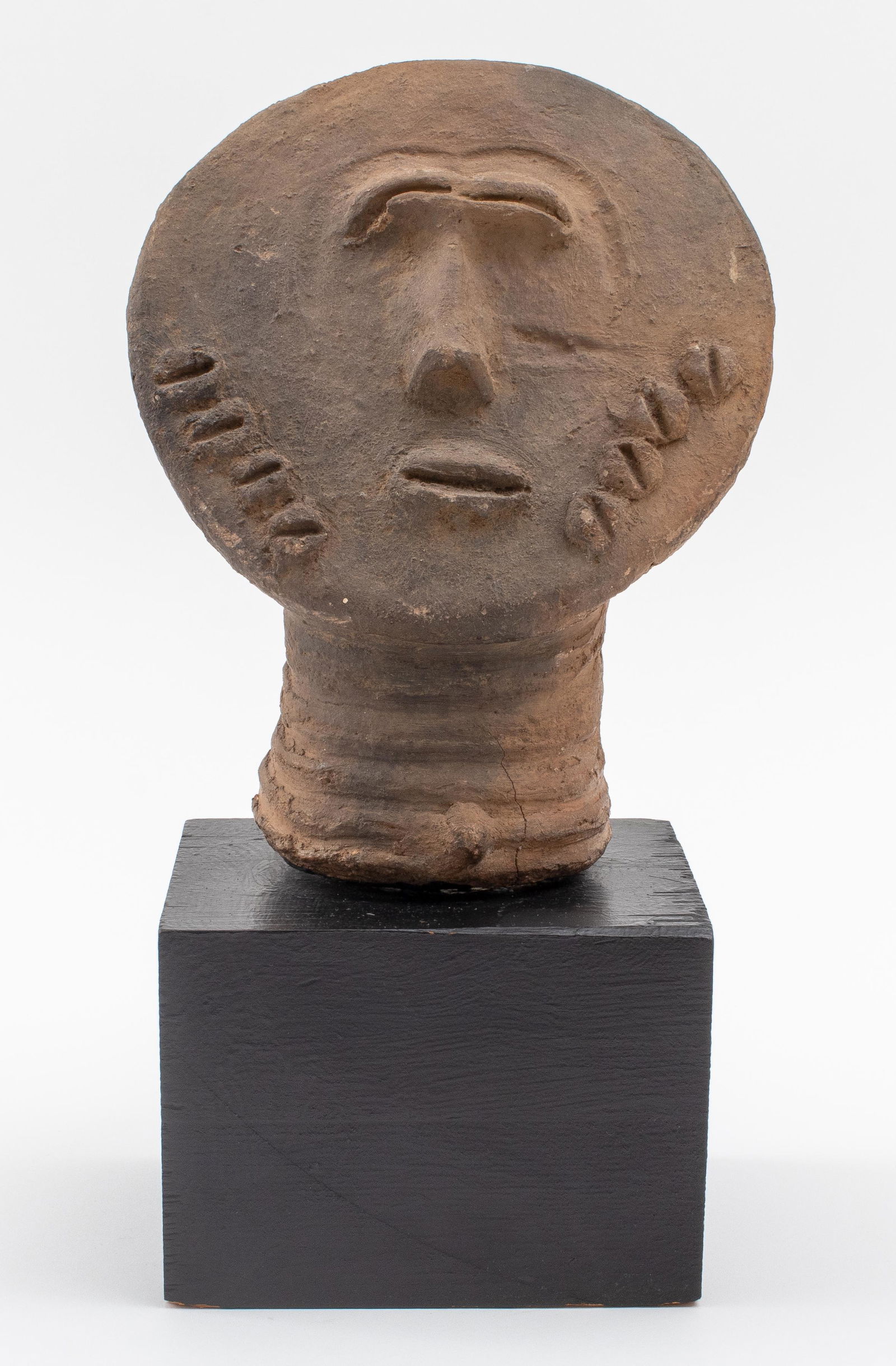 Akan Ceramic Bust Sculpture (1 of 10)