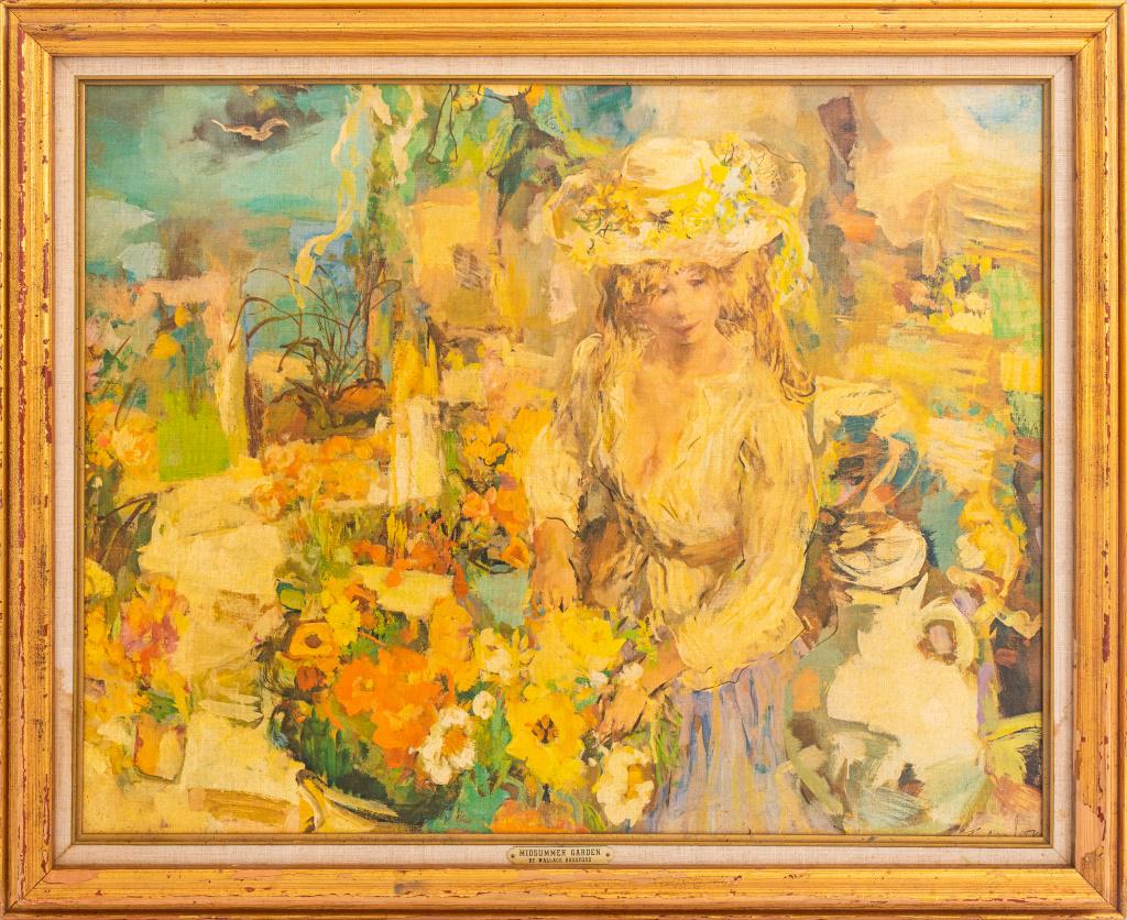 Wallace Bassford "Midsummer Garden" Print (1 of 9)