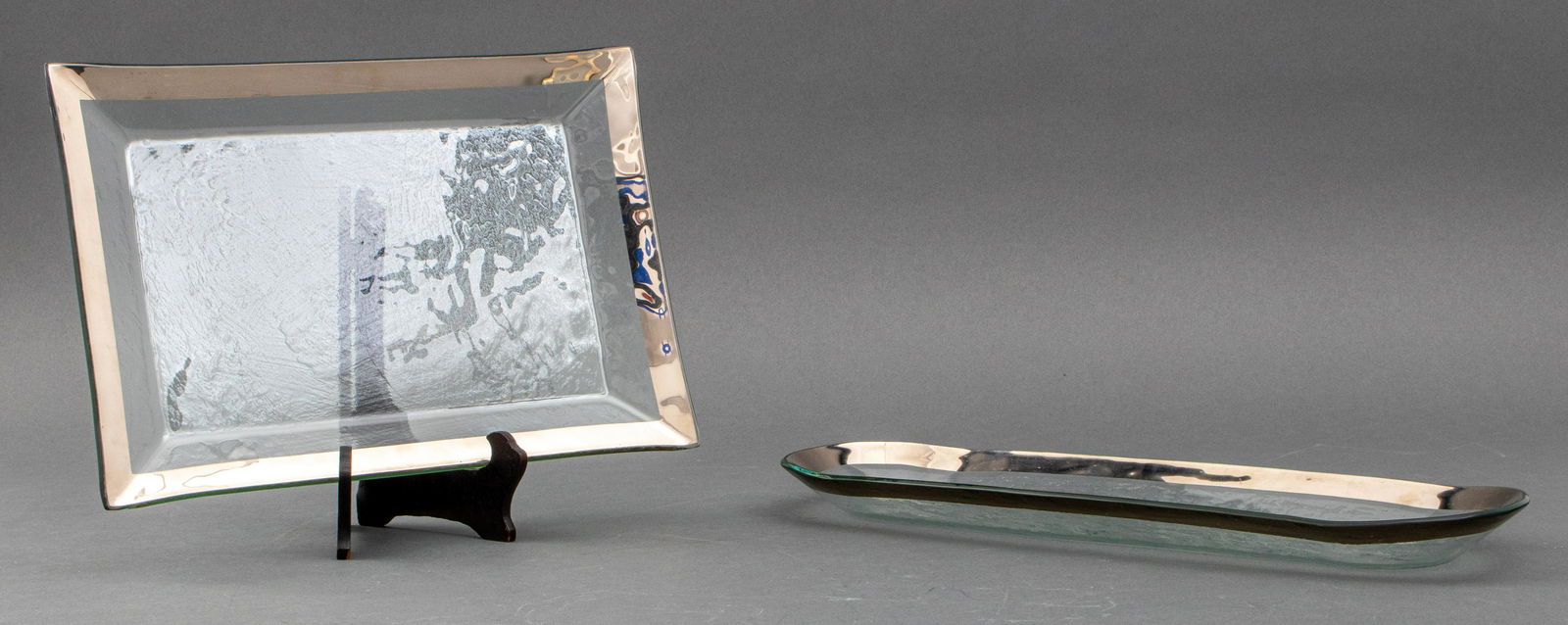 Annieglass Gilt Serving Platters, 2 (1 of 5)