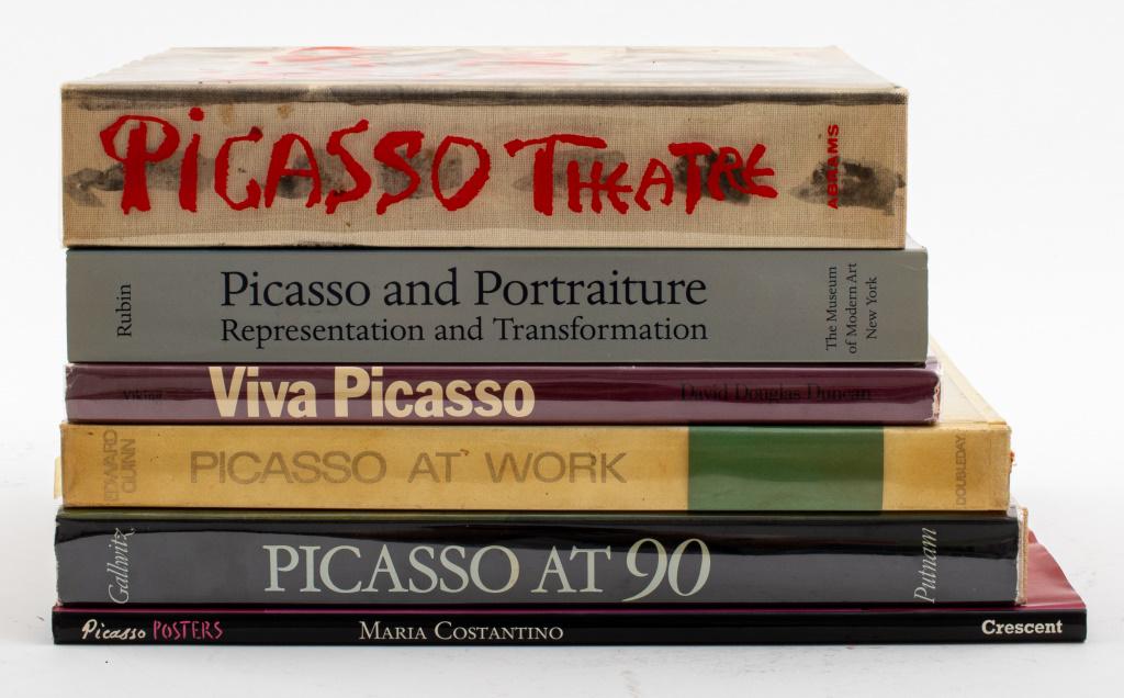 Picasso Art Reference Books, 6 (1 of 9)