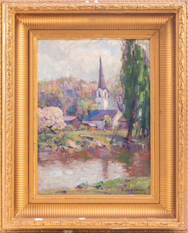 Emile A. Gruppe Landscape Oil on Masonite (1 of 10)