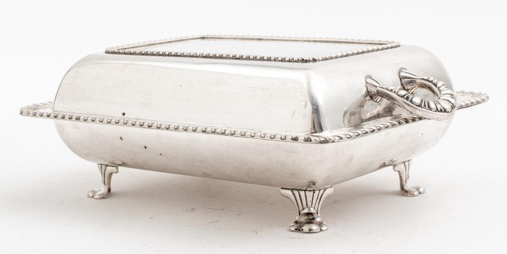 Fornari Rome Italian Silver Covered Footed Dish (1 of 9)