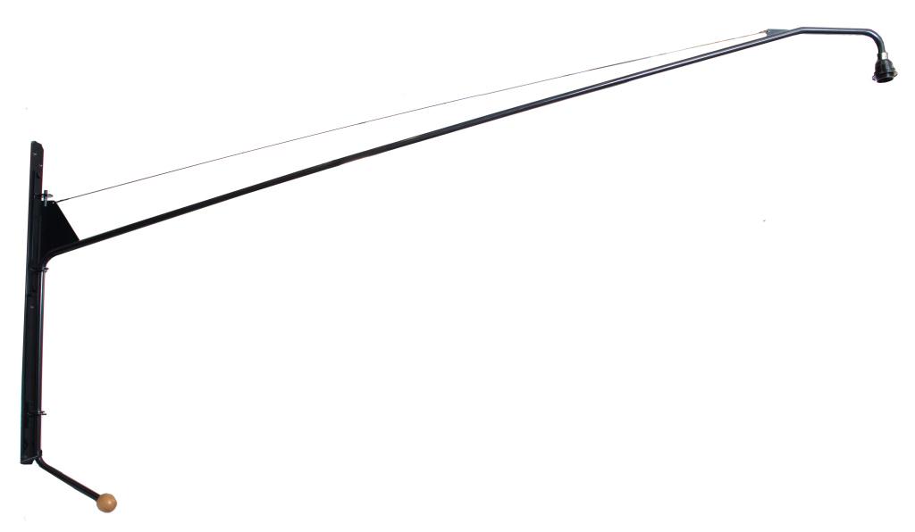 Jean Prouve "POTENCE" Wall Lamp In Black (1 of 6)