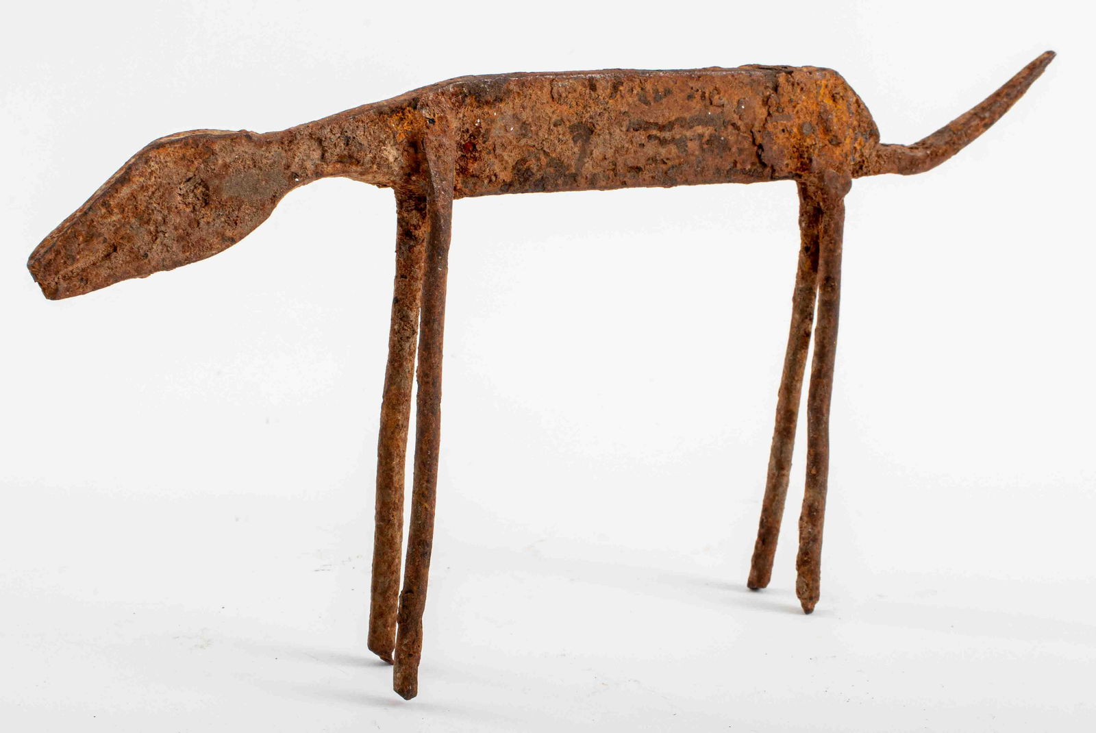 Grusi Iron Dog Sculpture (1 of 8)