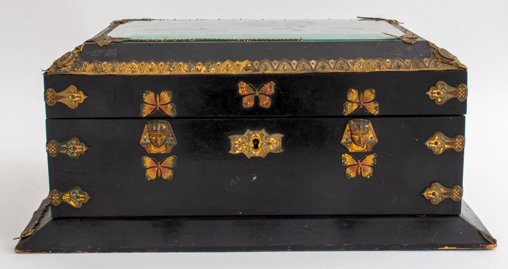 Napoleon III Egyptian Revival Display Box, c. 1870 (1 of 13)