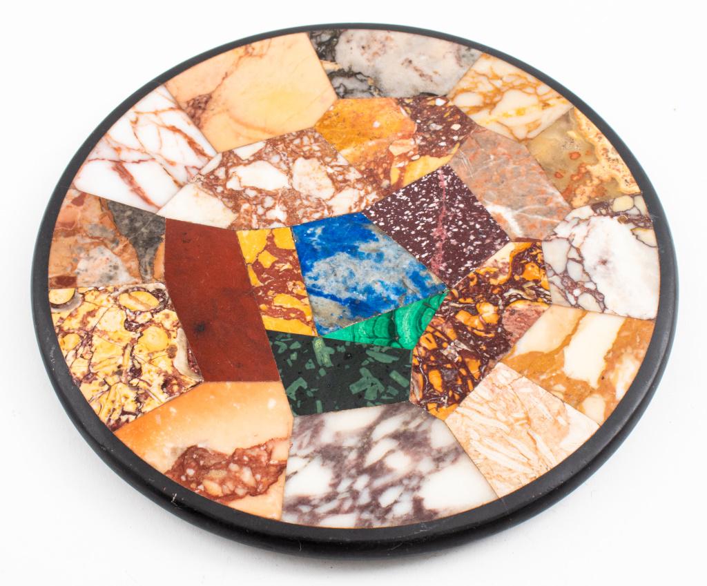 Grand Tour Specimen Mosaic Round Plateau (1 of 6)