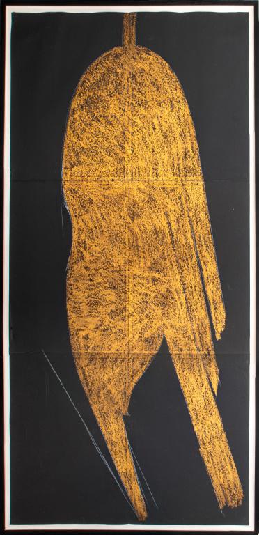 New York School Abstract Pastel on Paper (1 of 8)