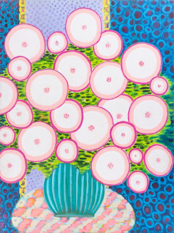 Kayo Lennar "Confetti" Oil on Canvas (1 of 6)