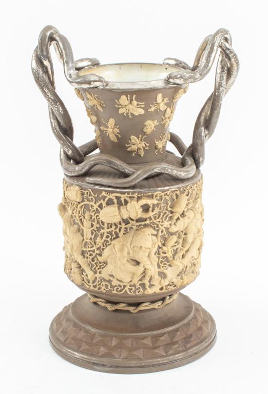 European Aesthetic Style Exhibition Vase, c. 1880 (1 of 14)