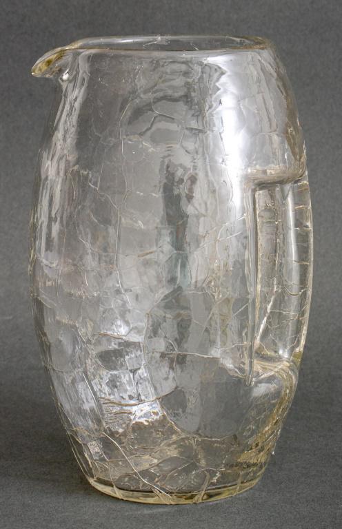 Koloman Moser, Loetz, "Ice" Water Pitcher, c. 1902 (1 of 10)