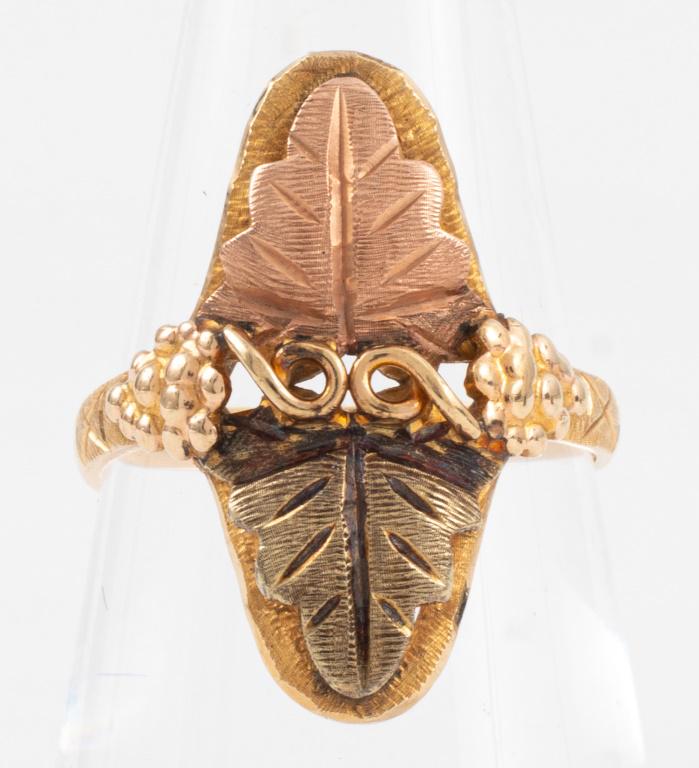 Black Hills Gold Multi Color 14K Ring (1 of 6)