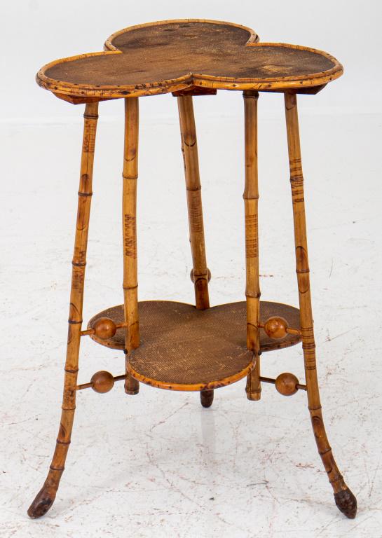 Aesthetic Movement Rattan and Bamboo Stand (1 of 8)