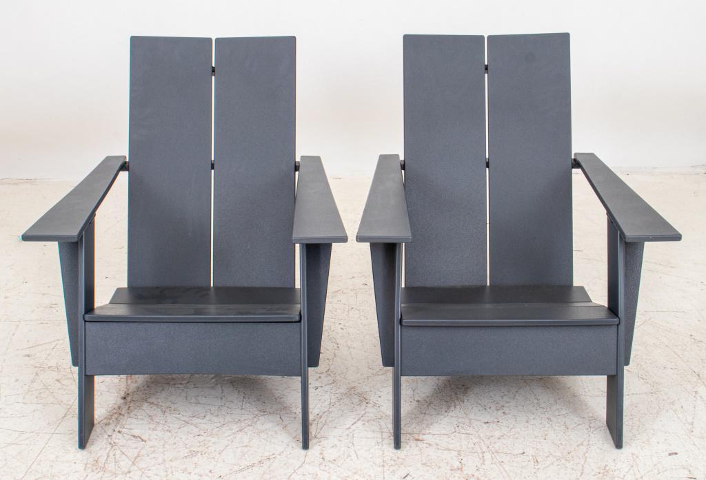 Contemporary Adirondack Style Arm Chairs, 2 (1 of 11)