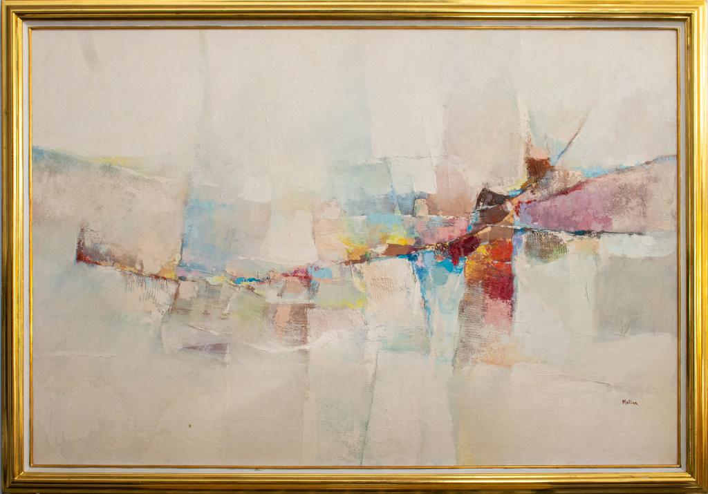 Matina Abstract Expressionist Oil on Canvas (1 of 8)