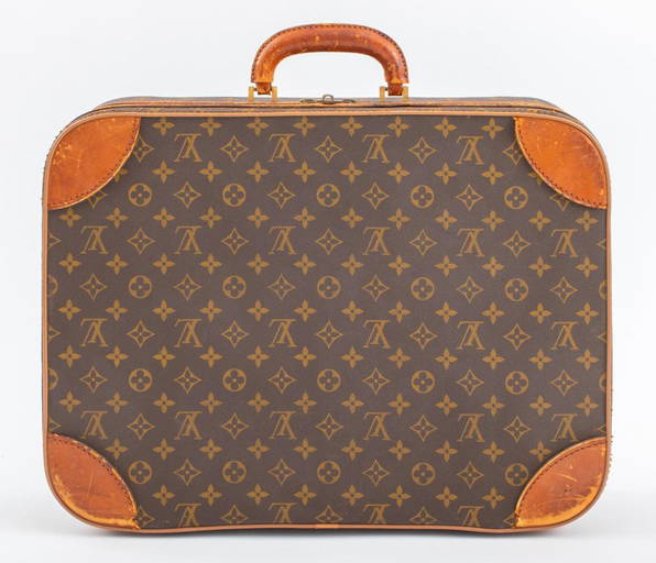 Louis Vuitton Soft Sided Leather Suitcase
