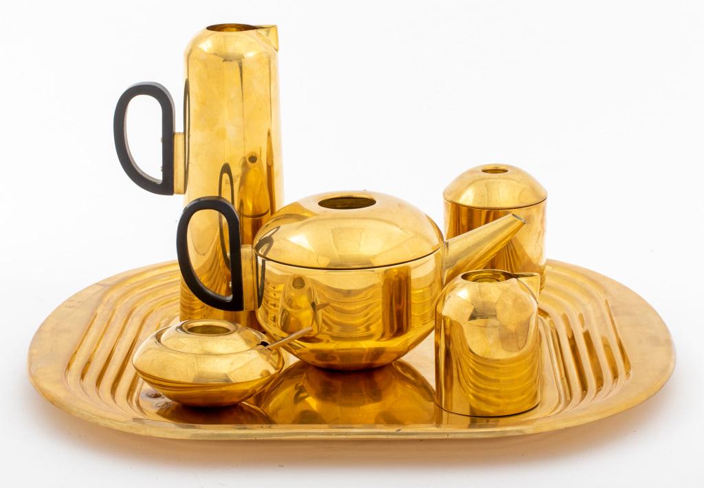 Tom Dixon "Eclectic" Art Deco Style Tea Set, 6 Pcs (1 of 16)