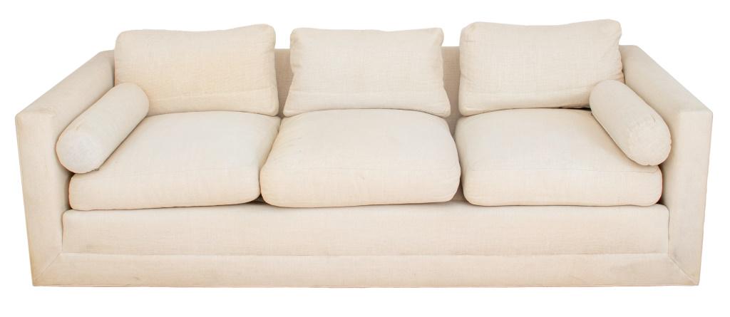 Contemporary Beige 3 Seats Sofa / Couch (1 of 7)