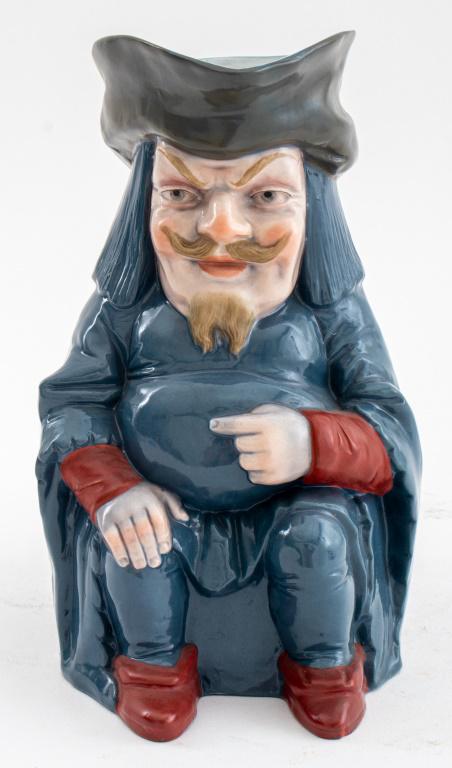 Schafer & Vater German Figural Pitcher (1 of 5)