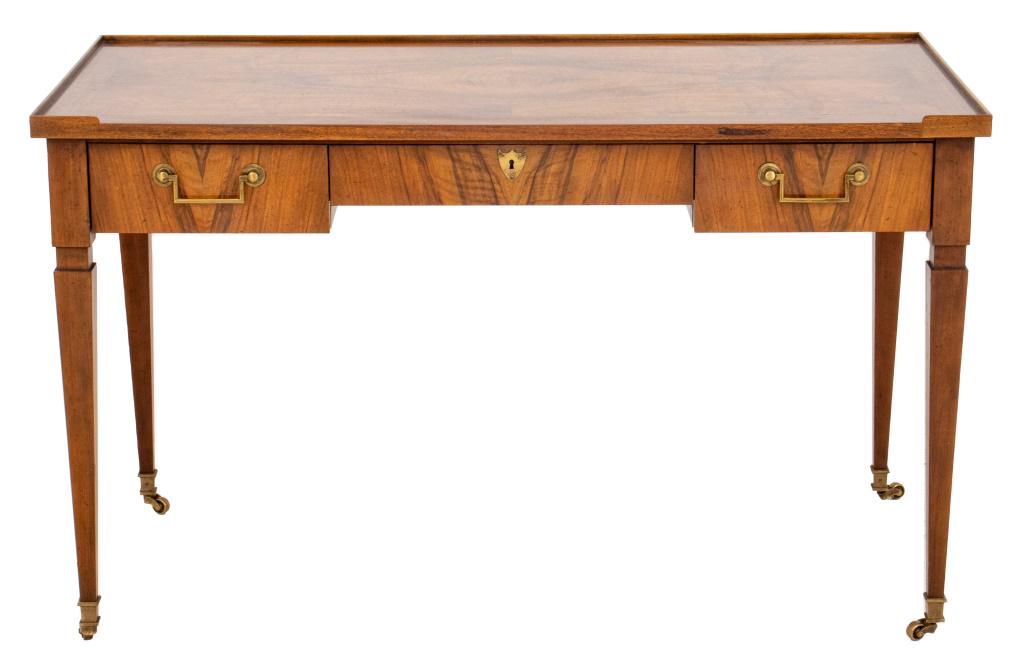 Directoire Style Baker Walnut Desk Writing Table (1 of 12)