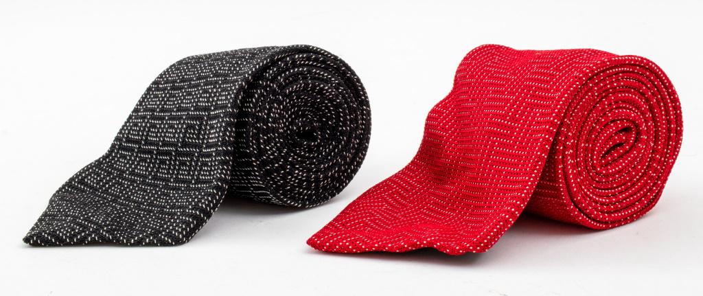 Chanel Silk Geometric Print Ties, 2 (1 of 10)