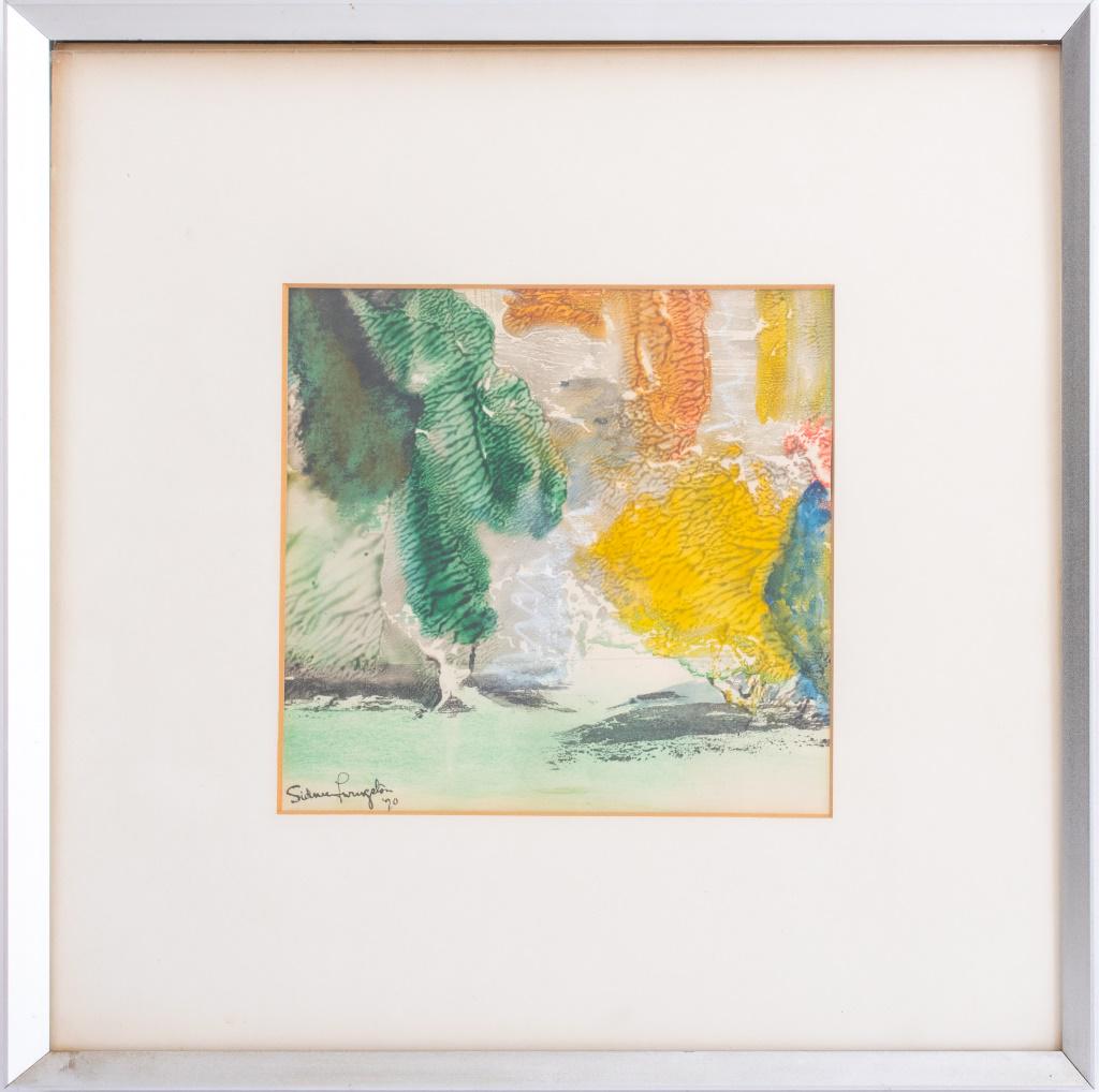 Sidnee Livingston "Spring" Mixed Media, 1970 (1 of 9)