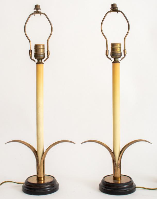 Hollywood Regency Vintage Table Lamp, Pair (1 of 6)