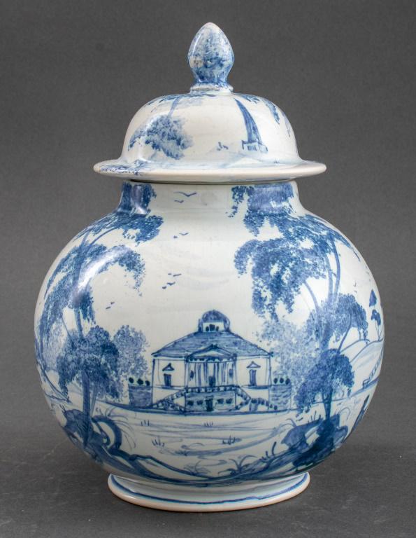 Deborah Sears English Delftware Jar and Cover (1 of 13)